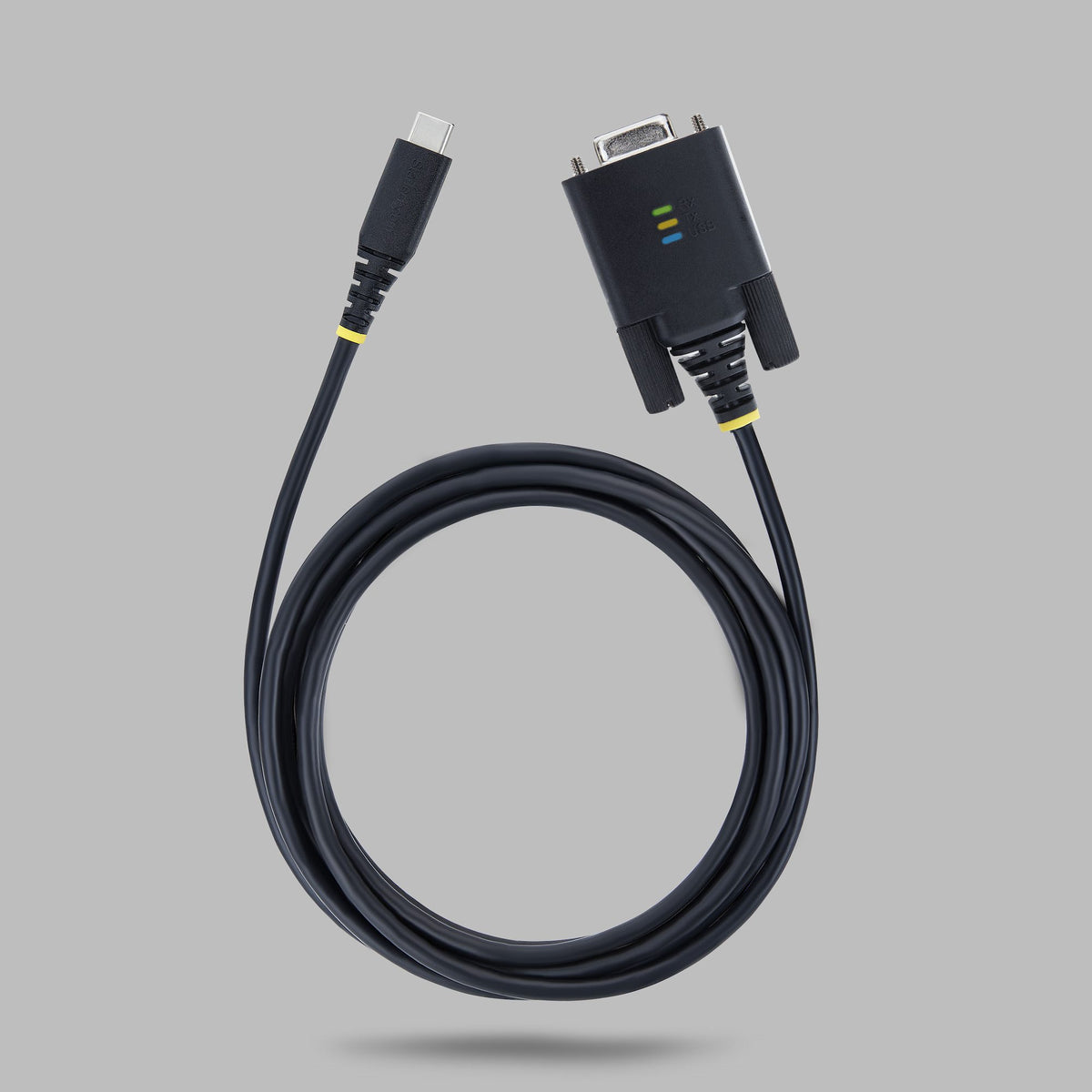 STARTECH .com serial cable Black 2 m USB Type-C RS-232 (1P6FFCN-USB-C-SERIAL) - Cartouches Certifiees