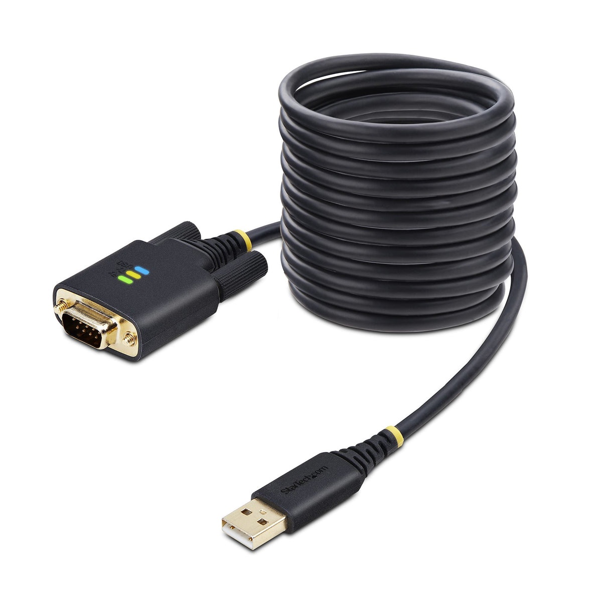 STARTECH .com serial cable Black 3 m USB Type-A DB-9 (1P10FFC-USB-SERIAL) - Cartouches Certifiees