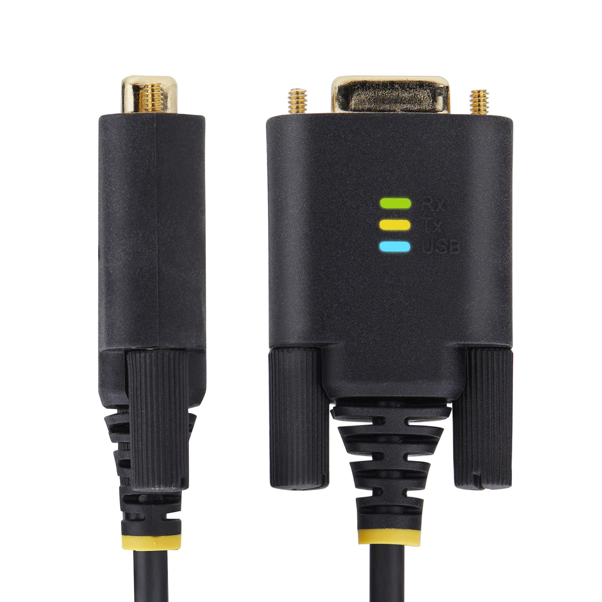 STARTECH .com serial cable Black 3 m USB Type-A DB-9 (1P10FFC-USB-SERIAL) - Cartouches Certifiees