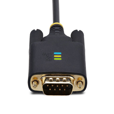 STARTECH .com serial cable Black 3 m USB Type-A DB-9 (1P10FFC-USB-SERIAL) - Cartouches Certifiees