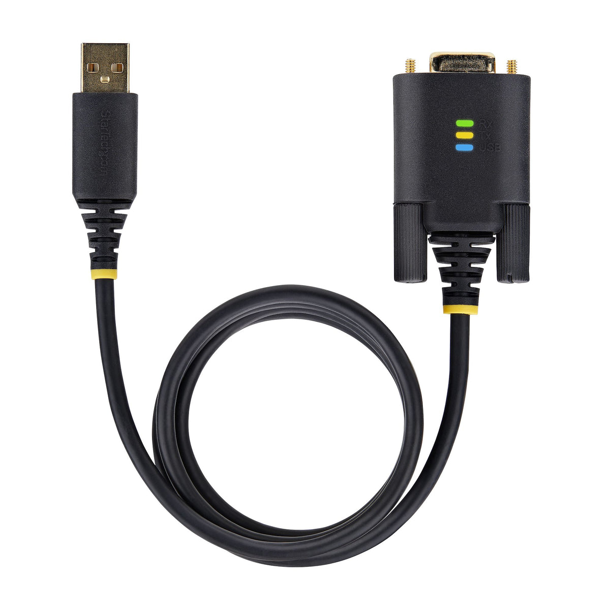 STARTECH .com serial cable Black 3 m USB Type-A DB-9 (1P10FFC-USB-SERIAL) - Cartouches Certifiees