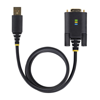 STARTECH .com serial cable Black 3 m USB Type-A DB-9 (1P10FFC-USB-SERIAL) - Cartouches Certifiees