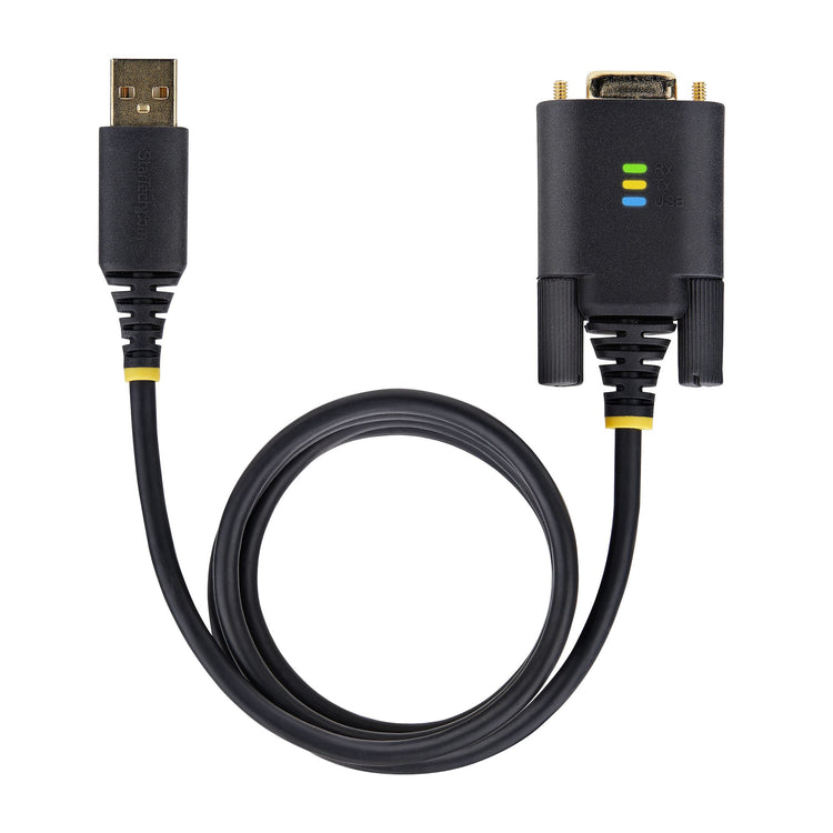 STARTECH .com serial cable Black 3 m USB Type-A DB-9 (1P10FFC-USB-SERIAL) - Cartouches Certifiees