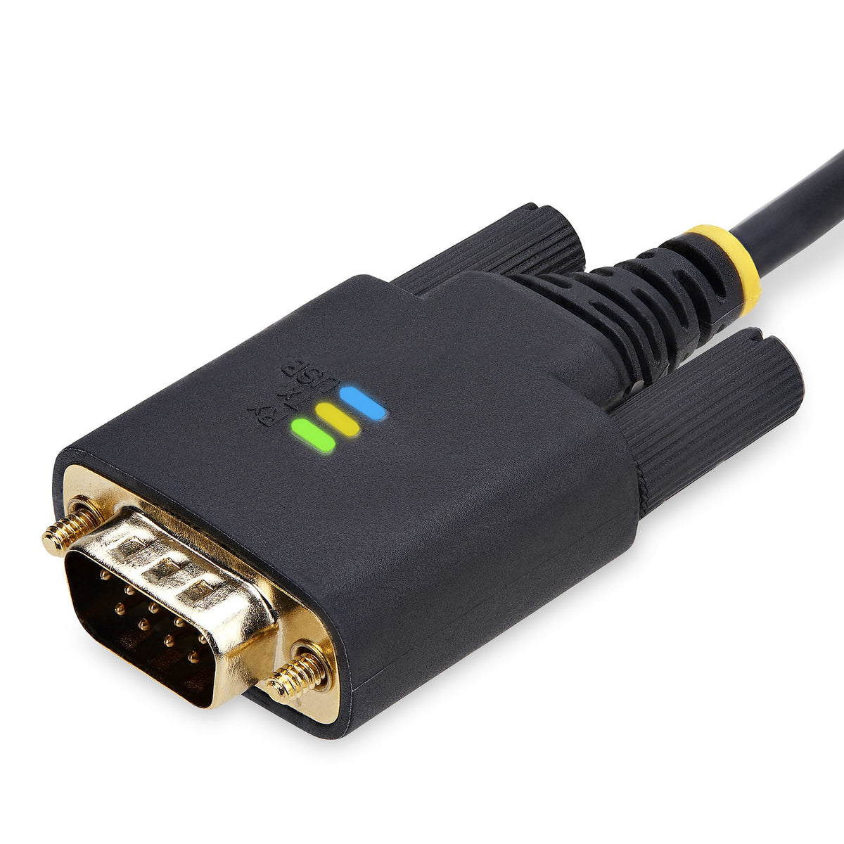 STARTECH .com serial cable Black 3 m USB Type-A DB-9 (1P10FFC-USB-SERIAL) - Cartouches Certifiees