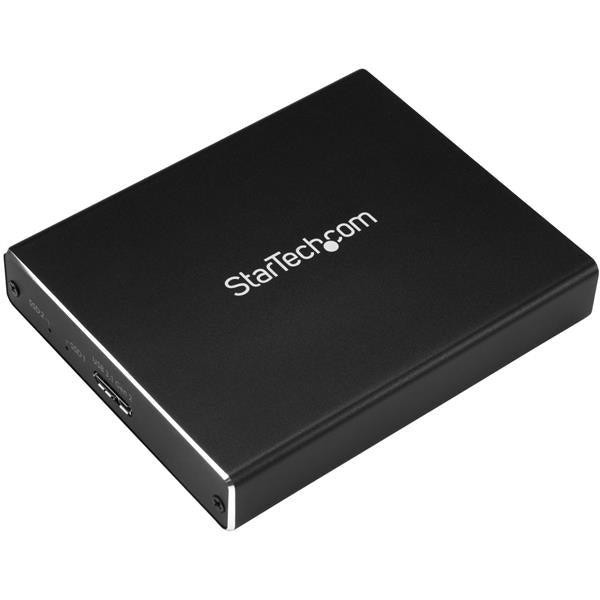 STARTECH .com storage drive enclosure SSD enclosure Black M.2 (SM22BU31C3R) - Cartouches Certifiees