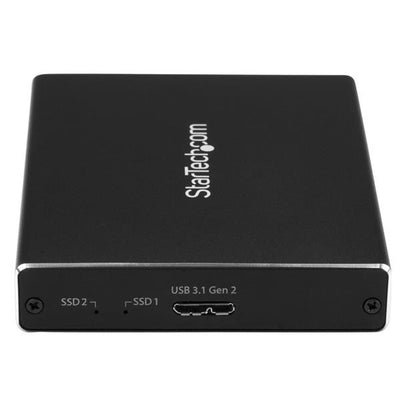 STARTECH .com storage drive enclosure SSD enclosure Black M.2 (SM22BU31C3R) - Cartouches Certifiees