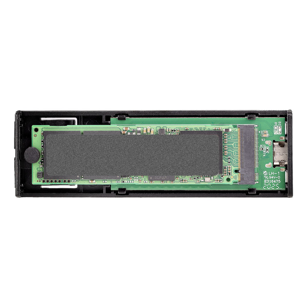 STARTECH .com storage drive enclosure SSD enclosure Grey M.2 (M2-USB-C-NVME-SATA) - Cartouches Certifiees