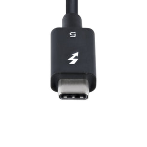 STARTECH .com Thunderbolt cable 0,5 m 80 Gbit/s Black (TBLT5MM50CM240W) - Cartouches Certifiees