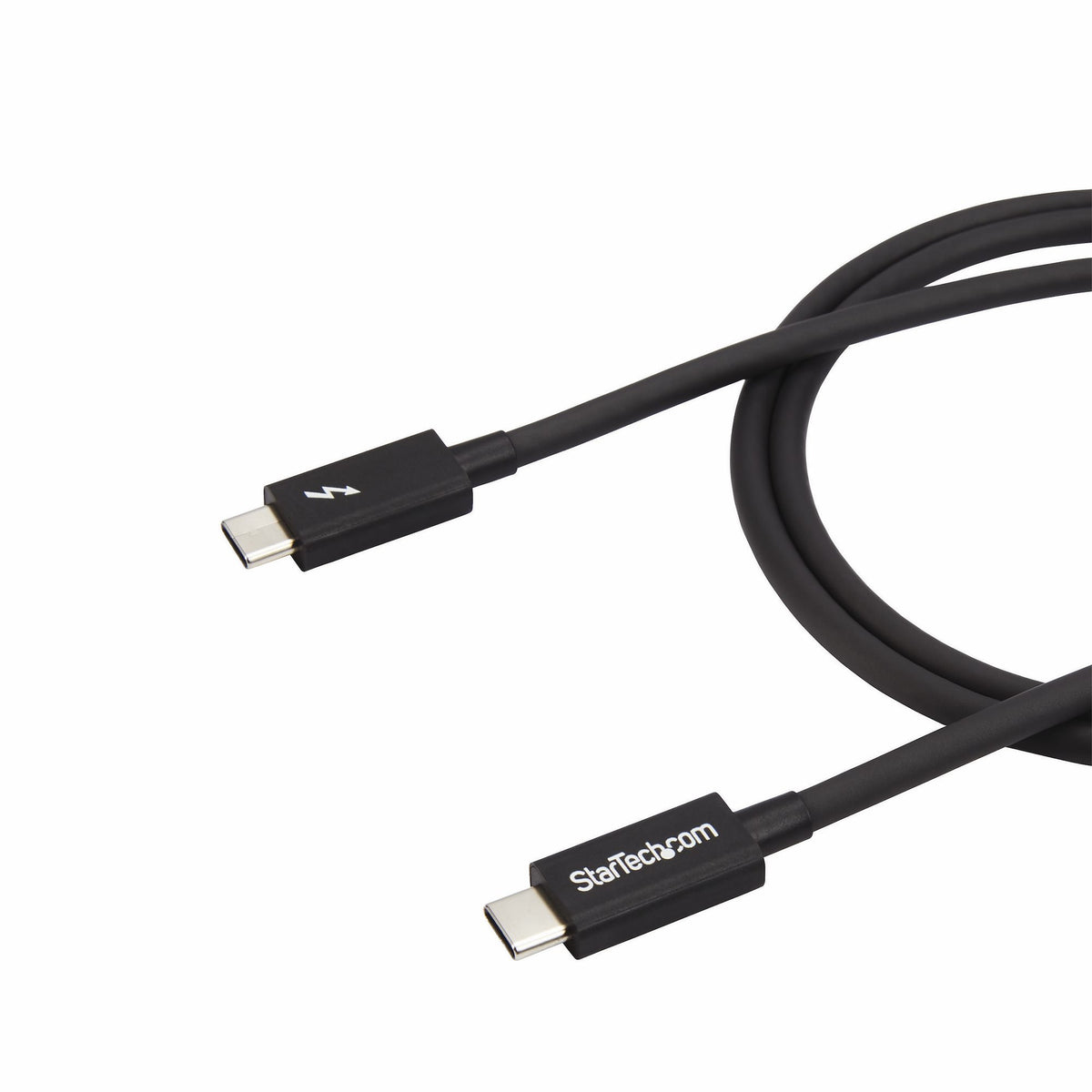 STARTECH .com Thunderbolt cable 1 m 20 Gbit/s Black (TBLT3MM1M) - Cartouches Certifiees