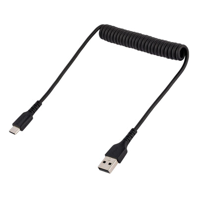 STARTECH .com USB cable USB 2.0 0,5 m USB A USB C 0,48 Gbit/s Black (R2ACC-50C-USB-CABLE) - Cartouches Certifiees