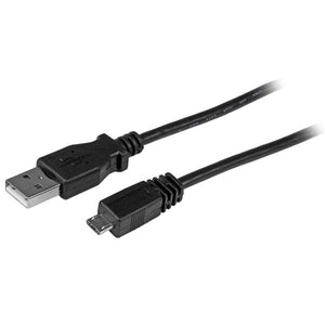 STARTECH .com USB cable USB 2.0 0,9 m USB A Micro-USB B 0,48 Gbit/s Black (UUSBHAUB3) - Cartouches Certifiees