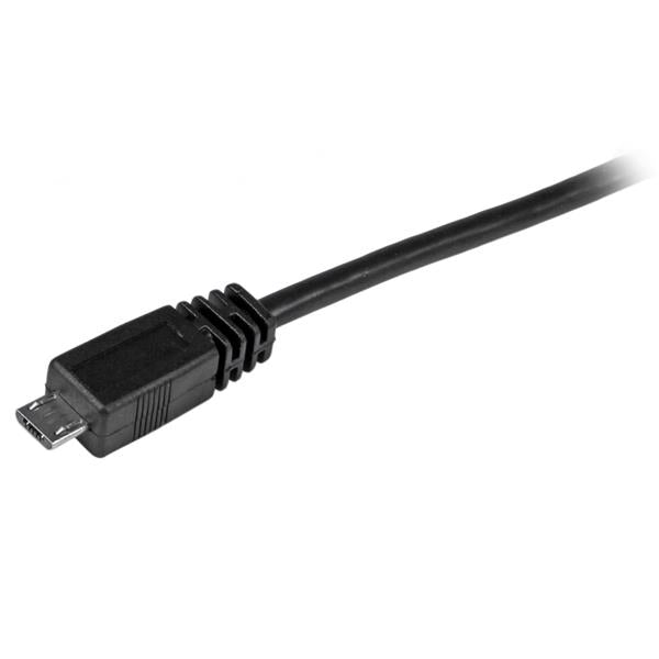 STARTECH .com USB cable USB 2.0 0,9 m USB A Micro-USB B 0,48 Gbit/s Black (UUSBHAUB3) - Cartouches Certifiees