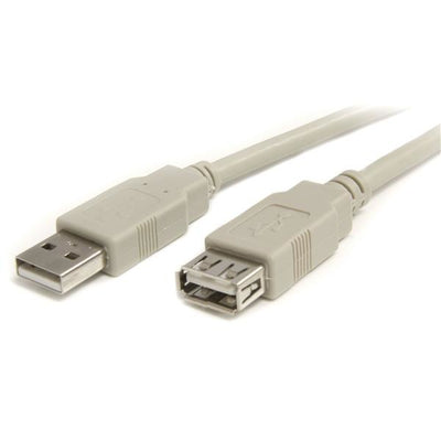 STARTECH .com USB cable USB 2.0 1,8 m USB A 0,48 Gbit/s Beige (USBEXTAA_6) - Cartouches Certifiees