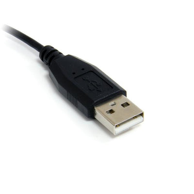STARTECH .com USB cable USB 2.0 1,8 m USB A Micro-USB B 0,48 Gbit/s Black (UUSBHAUB6RA) - Cartouches Certifiees