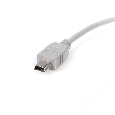 STARTECH .com USB cable USB 2.0 1,8 m USB A Mini-USB B 0,48 Gbit/s Grey (USB2HABM6) - Cartouches Certifiees