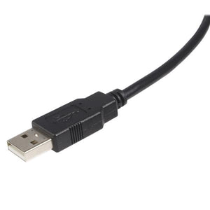 STARTECH .com USB cable USB 2.0 1,8 m USB A USB B 0,48 Gbit/s Black (USB2HAB6) - Cartouches Certifiees