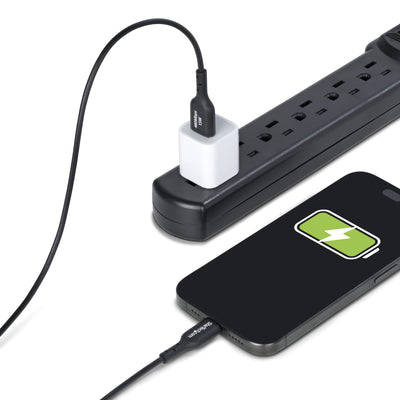 STARTECH .com USB cable USB 2.0 1,8 m USB A USB C 0,48 Gbit/s Black (USB2AC6FBKE10PK) - Cartouches Certifiees