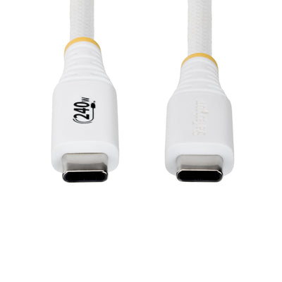 STARTECH .com USB cable USB 2.0 3,1 m USB C 0,48 Gbit/s 240 W White (S2CEPR10FW-USB-CABLE) - Cartouches Certifiees