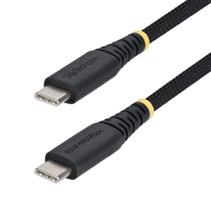 STARTECH .com USB cable USB 2.0 3 m USB C 0,48 Gbit/s 60 W Black (USB2CC10FNCBR) - Cartouches Certifiees