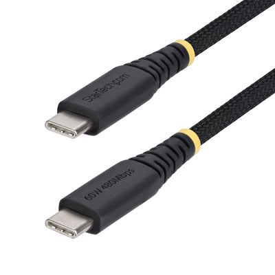 STARTECH .com USB cable USB 2.0 3 m USB C 0,48 Gbit/s 60 W Black (USB2CC10FNCBR) - Cartouches Certifiees