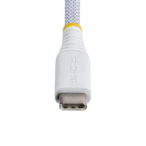 STARTECH .com USB cable USB 2.0 3 m USB C 0,48 Gbit/s 60 W White (USB2CC10FNCBRWH) - Cartouches Certifiees