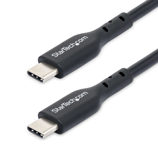 STARTECH .com Câble USB USB 2.0 4,5 m USB C 0,48 Gbit/s 60 W Noir (USB2CC15FBKE)