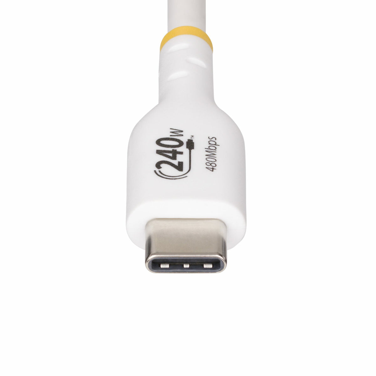 STARTECH .com USB cable USB 2.0 4 m USB C 0,48 Gbit/s 240 W White (USB2EPR13FW) - Cartouches Certifiees