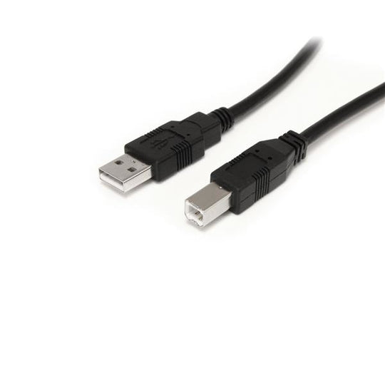 STARTECH .com Câble USB USB 2.0 USB A USB B 0,48 Gbit/s Noir 9 m (USB2HAB30AC)