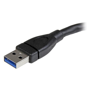STARTECH .com USB cable USB 3.2 Gen 1 (3.1 Gen 1) 0,152 m USB A 5 Gbit/s Black (USB3EXT6INBK) - Cartouches Certifiees