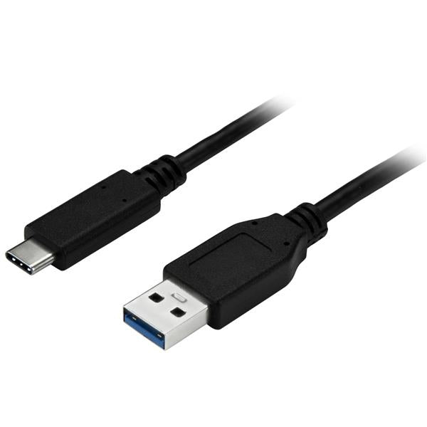 STARTECH .com USB cable USB 3.2 Gen 1 (3.1 Gen 1) 1 m USB A USB C 5 Gbit/s Black (USB315AC1M) - Cartouches Certifiees