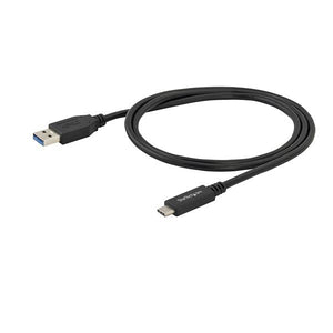 STARTECH .com USB cable USB 3.2 Gen 1 (3.1 Gen 1) 1 m USB A USB C 5 Gbit/s Black (USB315AC1M) - Cartouches Certifiees