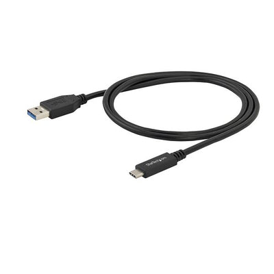 STARTECH .com USB cable USB 3.2 Gen 1 (3.1 Gen 1) 1 m USB A USB C 5 Gbit/s Black (USB315AC1M) - Cartouches Certifiees