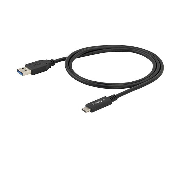STARTECH .com USB cable USB 3.2 Gen 1 (3.1 Gen 1) 1 m USB A USB C 5 Gbit/s Black (USB315AC1M) - Cartouches Certifiees