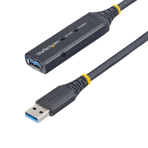 STARTECH .com USB cable USB 3.2 Gen 1 (3.1 Gen 1) 3 m USB A Black (USB3AAEXT3M) - Cartouches Certifiees