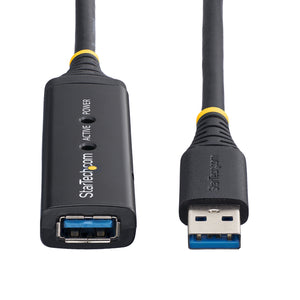 STARTECH .com USB cable USB 3.2 Gen 1 (3.1 Gen 1) 5 m USB A Black (USB3AAEXT5M) - Cartouches Certifiees