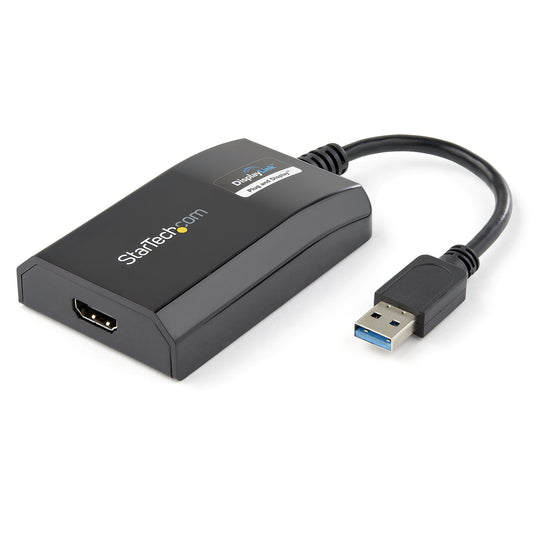 STARTECH .com Adaptateur graphique USB 1920 x 1200 pixels Noir (USB32HDPRO)