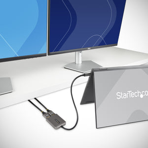 STARTECH .com USB graphics adapter 3840 x 2160 pixels Black, Grey (MST14CD122HD) - Cartouches Certifiees