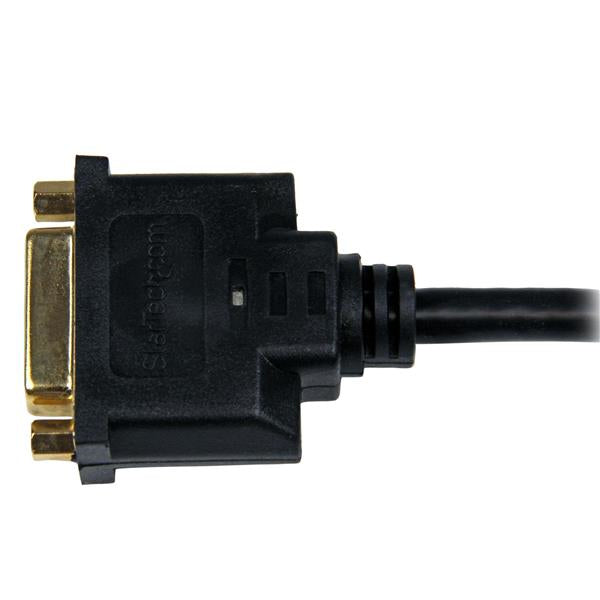 STARTECH .com video cable adapter 0,2 m HDMI DVI-D Black (HDDVIMF8IN) - Cartouches Certifiees