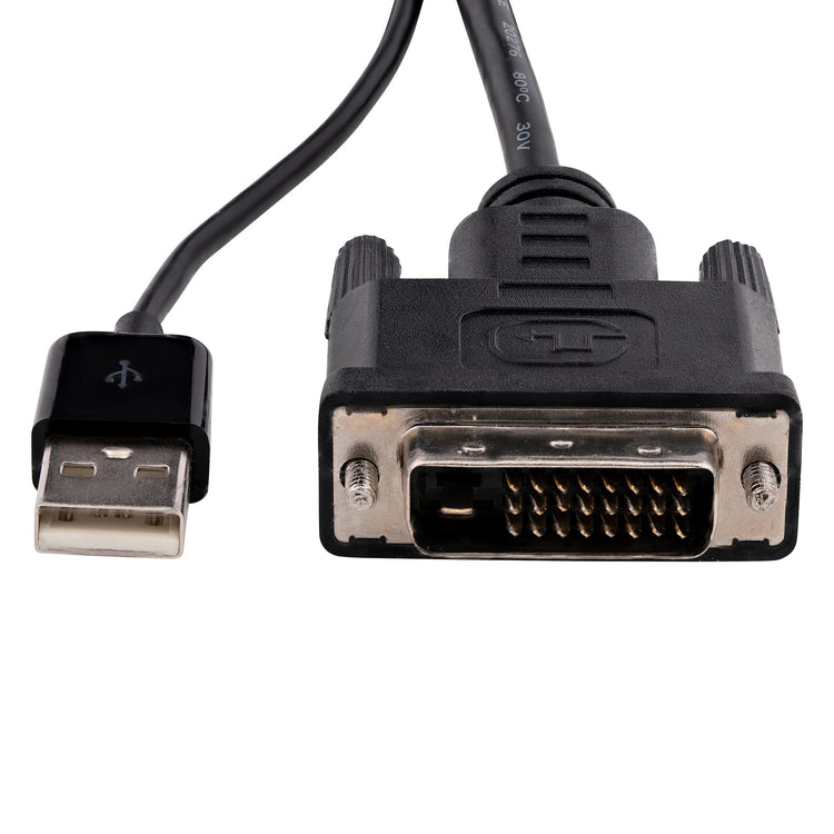 STARTECH .com video cable adapter 0,254 m DVI-D DisplayPort Black (DVI2DP2) - Cartouches Certifiees