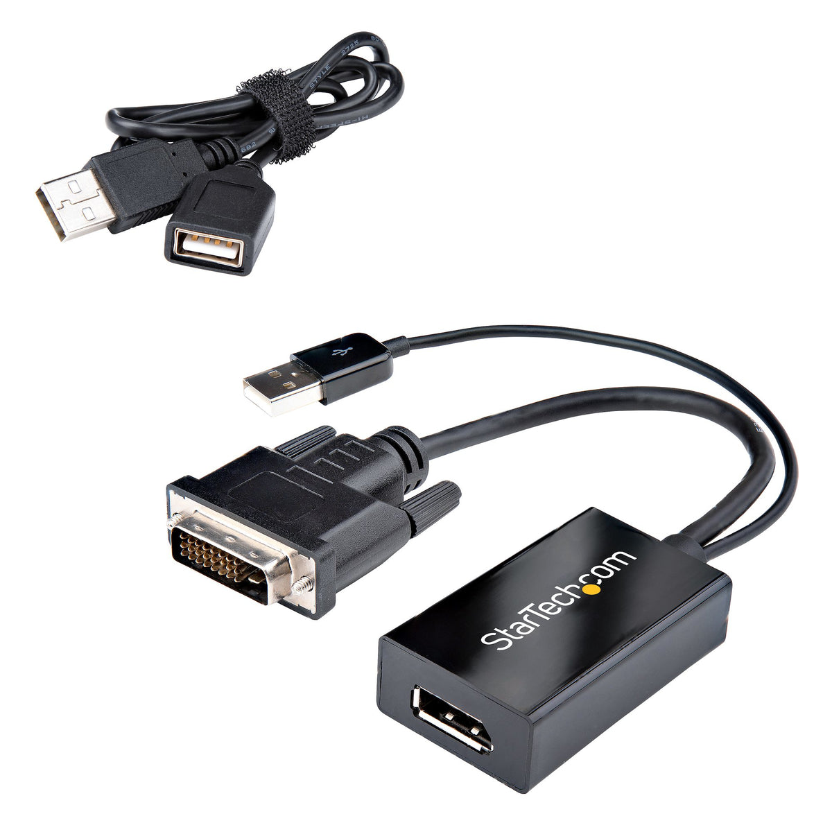 STARTECH .com video cable adapter 0,254 m DVI-D DisplayPort Black (DVI2DP2) - Cartouches Certifiees