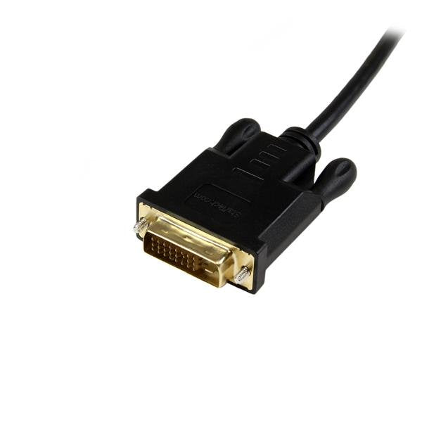 STARTECH .com video cable adapter 1,9 m Mini DisplayPort DVI-D Black (MDP2DVIMM6BS) - Cartouches Certifiees
