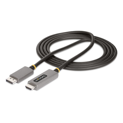 STARTECH .com video cable adapter 2 m DisplayPort HDMI Black, Silver (133DISPLAYPORTHDMI21) - Cartouches Certifiees