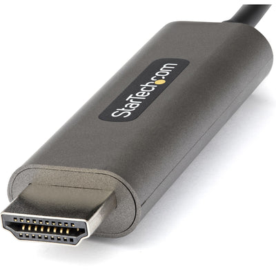 STARTECH .com video cable adapter 4 m HDMI Type A (Standard) USB Type-C Black, Silver (CDP2HDMM4MH) - Cartouches Certifiees