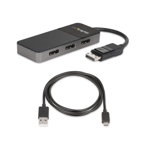 STARTECH .com video splitter DisplayPort 3x DisplayPort (MST14DP123DP) - Cartouches Certifiees