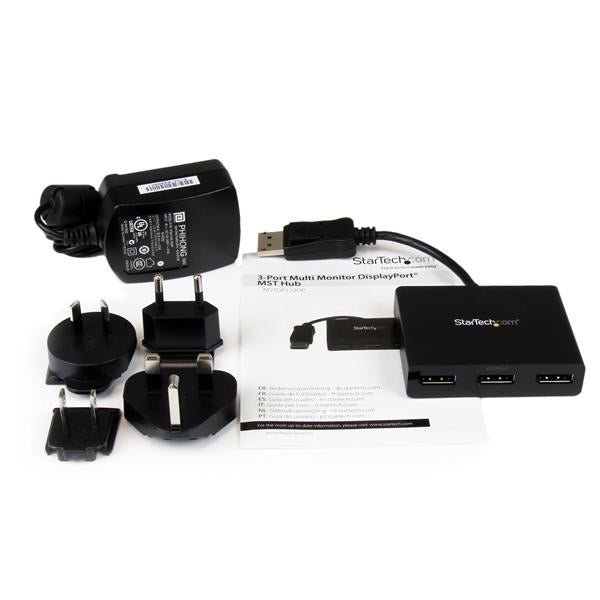 STARTECH .com video splitter DisplayPort 3x DisplayPort (MSTDP123DP) - Cartouches Certifiees