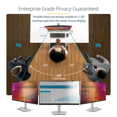 STARTECH display privacy filters 60,5 cm (23.8") Monitor Frameless display privacy filter (238G-PRIVACY-SCREEN) - Cartouches Certifiees