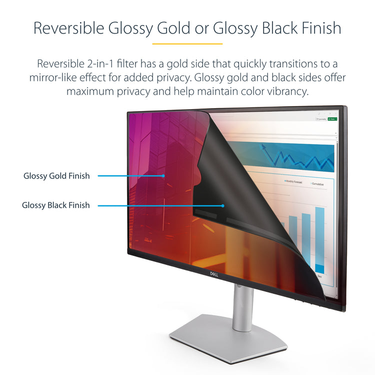STARTECH display privacy filters 60,5 cm (23.8") Monitor Frameless display privacy filter (238G-PRIVACY-SCREEN) - Cartouches Certifiees