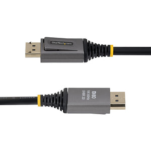 STARTECH DisplayPort cable 0,5 m Black (DP21V-50C-DP80-CABLE) - Cartouches Certifiees