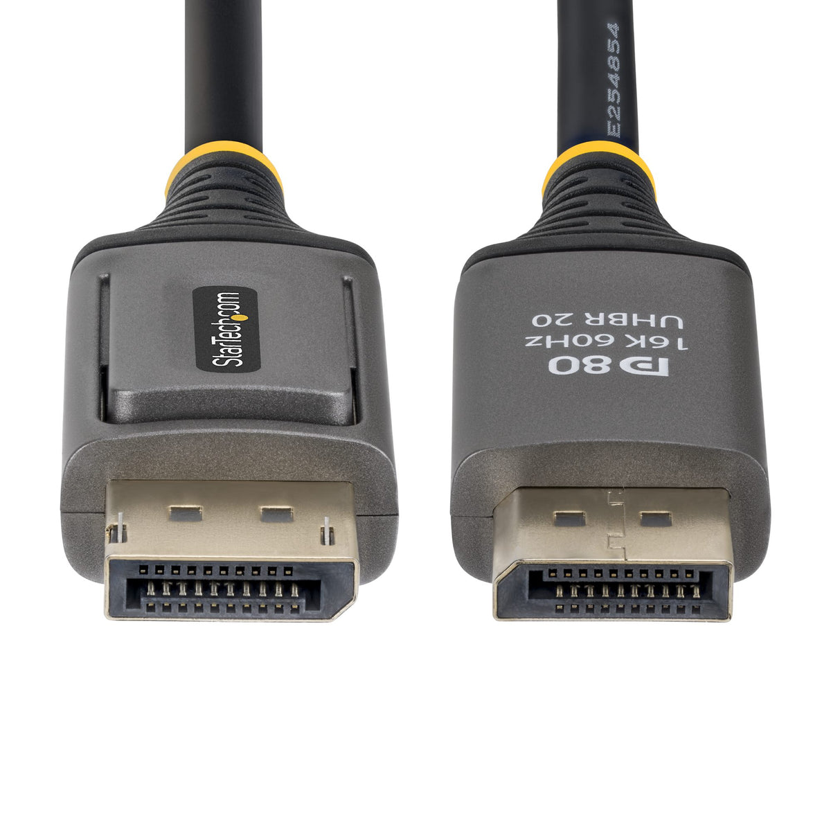 STARTECH DisplayPort cable 0,5 m Black (DP21V-50C-DP80-CABLE) - Cartouches Certifiees