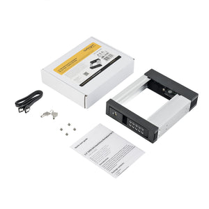 STARTECH drive bay panel 13,3 cm (5.25") Carrier panel Black (HSB1SATSASBA) - Cartouches Certifiees
